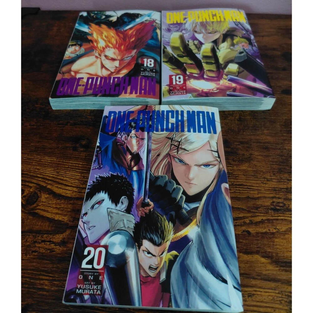 One-Punch Man Vol. 18-20 Manga Lot TPB English ONE/Murata Saitama